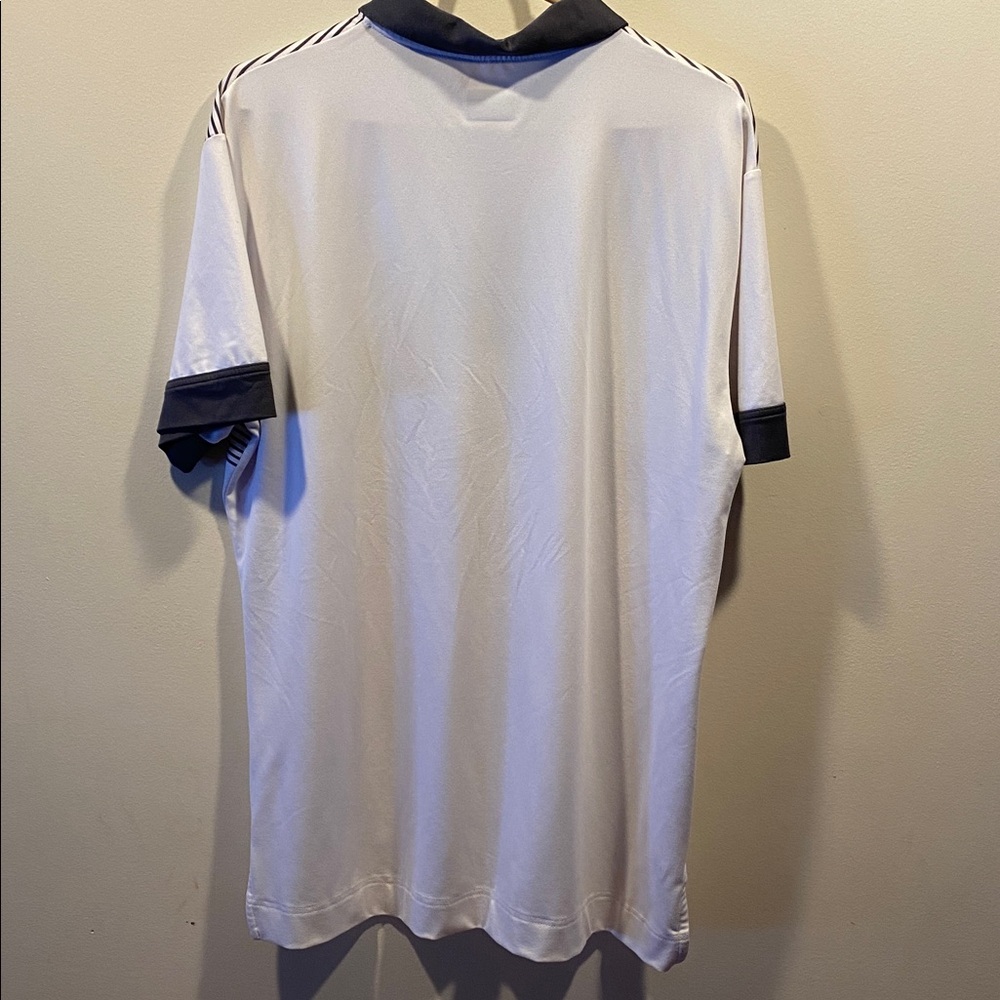 Callaway Gradient Striped Polo - White, Blue, Green - Picture 2 of 2
